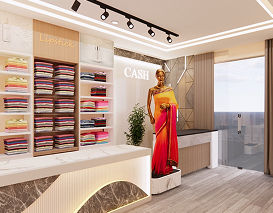 Authentic Kanchipuram silk saree shop in OMR Chennai